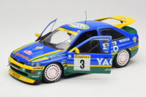 Ford Escort #3 Yacoo P. Bernardini / B. Occelli Rally Monte Carlo 1996 Winner UT Models 1:18 180968203 Diecast - image 2 of 8