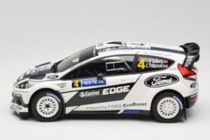 Ford Fiesta RS WRC #4 H. Solberg / C. Patterson Ford Rally Team Rally Finland 2012 Minichamps 1:18 151120804 Diecast - image 3 of 6