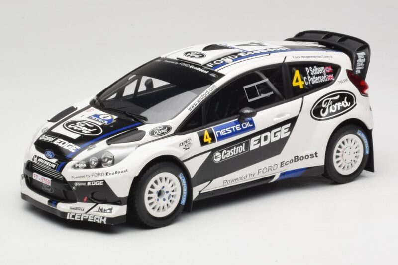 Ford Fiesta RS WRC #4 H. Solberg / C. Patterson Ford Rally Team Rally Finland 2012 Minichamps 1:18 151120804 Diecast