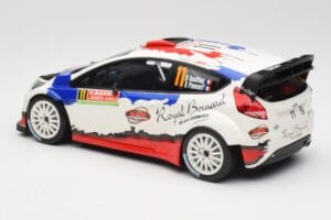 Ford Fiesta RS WRC #11 B. Bouffier / X. Panseri Rally Monte Carlo 2014 Minichamps 1:18 151140811 Diecast - image 5 of 6