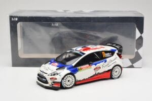 Ford Fiesta RS WRC #11 B. Bouffier / X. Panseri Rally Monte Carlo 2014 Minichamps 1:18 151140811 Diecast - image 6 of 6