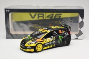 Ford Fiesta RS WRC #46 V. Rossi / C. Cassina 2nd Place Monza Rally Show 2013 Minichamps 1:18 151130846 Diecast - image 6 of 6