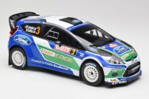 Ford Fiesta WRC #3 J-M. Latvala / M. Anttila Rally Great Britain Winner 2012 Minichamps 1:18 151120803 Diecast - image 4 of 6