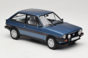 Ford Fiesta XR2 Mk1 Blue Metallic Norev 1:18 182744 Diecast - image 4 of 6