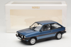 Ford Fiesta XR2 Mk1 Blue Metallic Norev 1:18 182744 Diecast - image 6 of 6