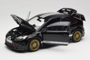 Ford Focus RS LM Classic Edition Panther Black 1966 Ford Mk II Tribute Minichamps 1:18 100080066 Diecast - image 2 of 8