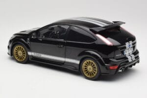 Ford Focus RS LM Classic Edition Panther Black 1966 Ford Mk II Tribute Minichamps 1:18 100080066 Diecast - image 7 of 8