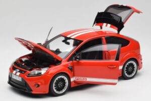 Ford Focus RS LM Classic Edition Race Red 1967 Ford Mk IV Tribute Minichamps 1:18 100080067 Diecast - image 2 of 8