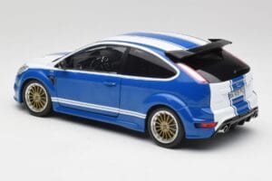Ford Focus RS Mk2 LM Classic Blue Capri RS2600 Tribute Minichamps 1:18 100080072 Diecast - image 7 of 8