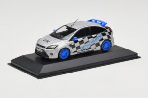 Ford Focus RS Mk2 Promo Blue Wheels Minichamps 1:43 FORD002 Diecast - image 2 of 4