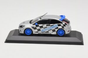 Ford Focus RS Mk2 Promo Blue Wheels Minichamps 1:43 FORD002 Diecast