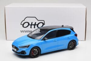 Ford Focus ST Edition Mk4 Azure Blue Otto 1:18 OT1186 Resin - image 6 of 6
