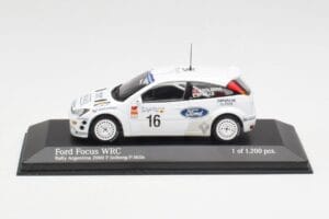 Ford Focus WRC Mk1 #16 P. Solberg / P. Mills Rally Argentina 2000 Minichamps 1:43 430008916 Diecast