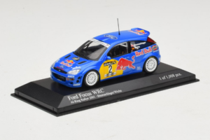 Ford Focus WRC #2 R. Baumgartner / B. Wichs Red Bull Rally Austria 2001 Minichamps 1:43 430008907 Diecast - image 2 of 5