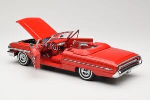 Ford Galaxie 500 Cabriolet Red Sun Star 1:18 1420 Diecast - image 5 of 8