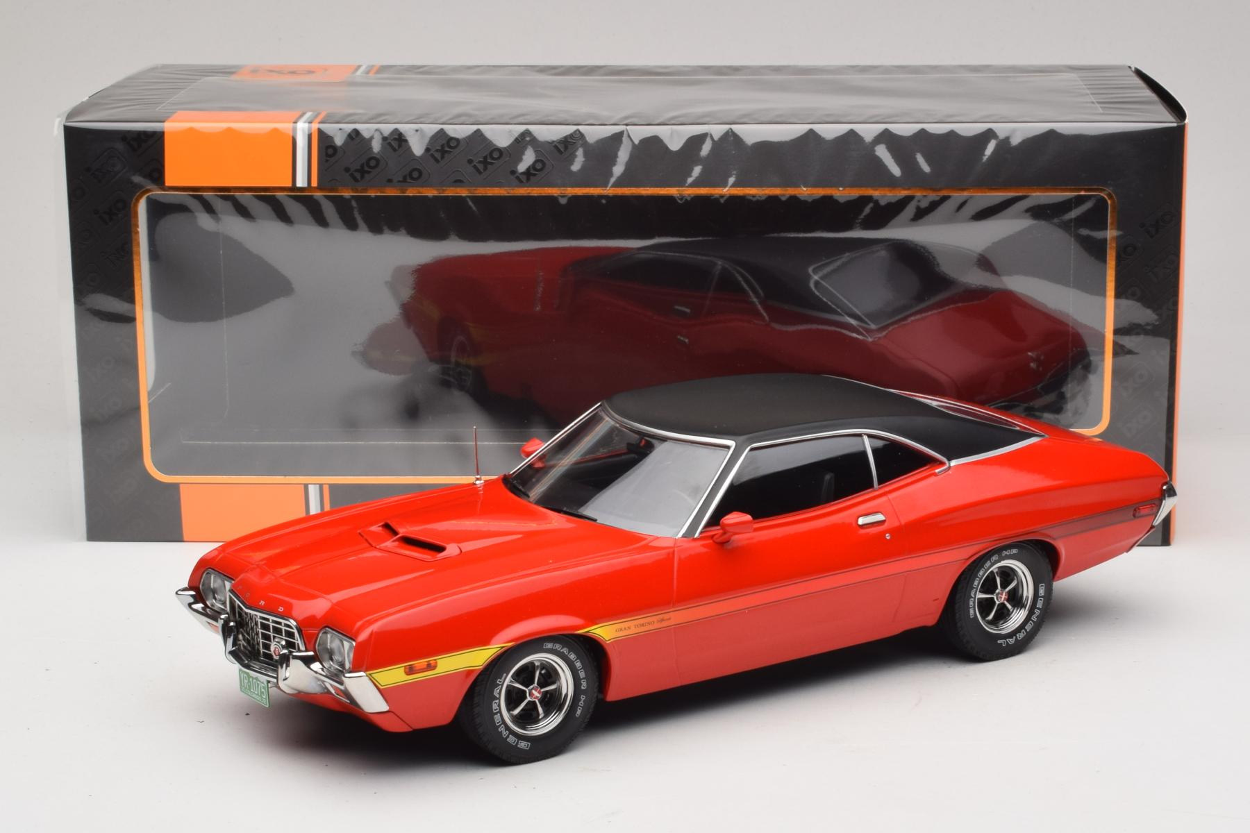IXO Ford Gran Torino Sport Red 1:18 Diecast
