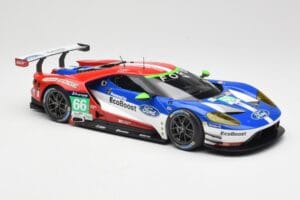 Ford GT GTE Chip Ganassi UK #66 O. Pla / S. Mucke / B. Johnson 24 Hours of Le Mans 2016 Minichamps 1:18 155168666 Diecast - image 4 of 6