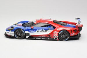 Ford GT #68 D. Muller / J. Hand / S. Bourdais LMGTE Pro Winner 24 Hours of Le Mans 2016 Minichamps 1:18 4012138143098 Diecast - image 3 of 6