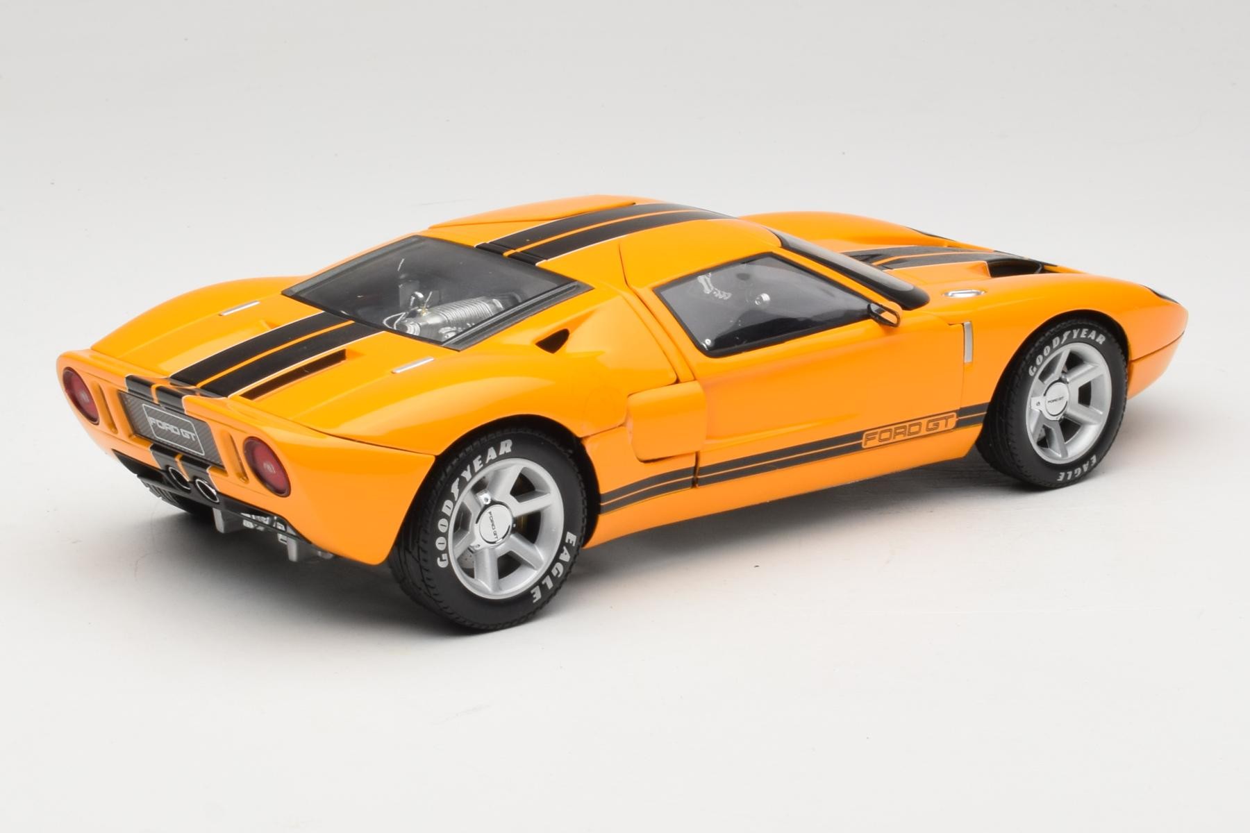 車　ダイキャストミニカー　1/18　フォードＧＴ　ＢＥＡＮＴＡＬＫ　Ｇ.Ｐ Ford GT Orange Beanstalk Group 1:18