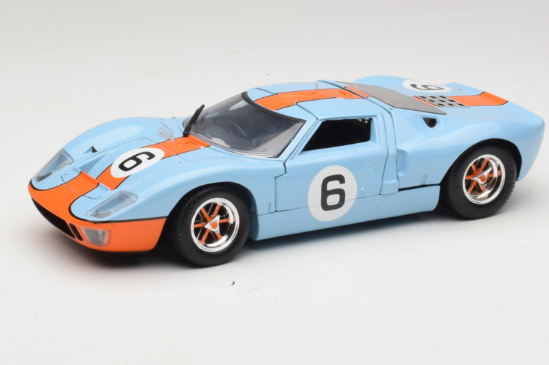 Ford GT40 Gulf #6 J. Ickx / J. Oliver 24 Hours of Le Mans 1969 Eagles Race 1:18 Ford GT40 Gulf #6 J. Ickx / J. Oliver 24 Hours of Le Mans 1969 Eagles Race 1:18 300600 Diecast