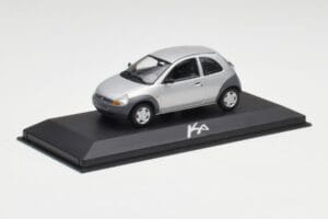 Ford Ka Mk1 Silver Grey Minichamps 1:43 130248 Diecast - image 2 of 4