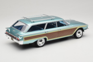 Ford Country Squire Blue MCG 1:18 MCG18049 Diecast - image 2 of 6
