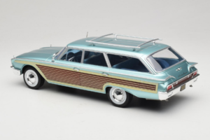 Ford Country Squire Blue MCG 1:18 MCG18049 Diecast - image 5 of 6