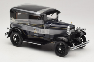 Ford Model A Tudor Police Car Motor City 1:18 43008 Diecast - image 4 of 6