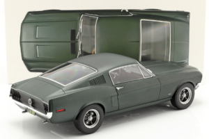 Ford Mustang Fastback Satin Green Metallic Norev 1:12 122702 Diecast - image 4 of 5