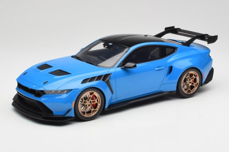 Ford Mustang GTD Antimatter Blue Metallic GT Spirit 1:18 Ford Mustang GTD Antimatter Blue Metallic GT Spirit 1:18 GT473 Resin