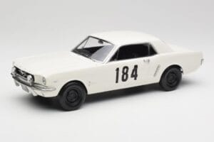 Ford Mustang Hardtop #184 B. Neyret / J. Terramorsi Rally Monte Carlo 1965 Norev 1:18 182801 Diecast