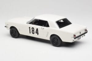 Ford Mustang Hardtop #184 B. Neyret / J. Terramorsi Rally Monte Carlo 1965 Norev 1:18 182801 Diecast - image 5 of 6