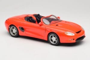 Ford Mustang Mach III Concept Orange Maisto 1:18 50232 Diecast - image 6 of 8
