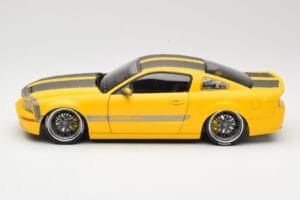 Ford Mustang S197 Cesam by Parotech Yellow Norev 1:18 182700 Diecast - image 4 of 8