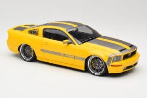 Ford Mustang S197 Cesam by Parotech Yellow Norev 1:18 182700 Diecast - image 6 of 8