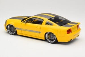 Ford Mustang S197 Cesam by Parotech Yellow Norev 1:18 182700 Diecast - image 7 of 8