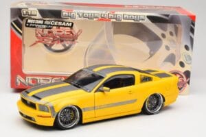 Ford Mustang S197 Cesam by Parotech Yellow Norev 1:18 182700 Diecast - image 8 of 8