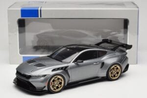 Ford Mustang S650 GTD Metallic Grey IXO 1:18 MCG18576 Diecast - image 6 of 6