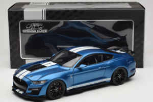 Ford Mustang Shelby GT500 S550 Atlas Blue Metallic IXO 1:18 18RDC244-FO Diecast - image 8 of 8