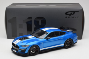 Ford Mustang Shelby GT500 S550 Blue GT Spirit 1:18 GT268 Resin - image 6 of 6