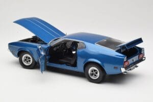Ford Mustang SportsRoof Blue Sun Star 1:18 3612 Diecast - image 5 of 8