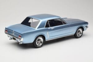 Ford Mustang V8 Hardtop Pony GT Silver Blue GT Spirit 1:12 G089 Resin - image 2 of 6