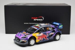 Ford Puma Rally1 #42 C. Breen / P. Nagle M-Sport Ford Rally Italia Sardegna 2022 TopSpeed 1:18 TS0491 Diecast - image 6 of 6
