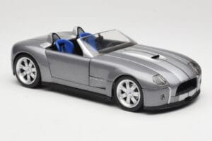 Shelby Cobra Cabriolet Grey Metallic Hot Wheels 1:18 G7220 Diecast - image 6 of 8