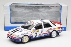 Ford Sierra RS Cosworth 4x4 #3 M. Biasion / T. Siviero Rally Monte Carlo 1992 MCG 1:18 MCG18355R Diecast - image 6 of 6