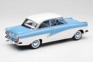 Ford Taunus 17M P2 Light Blue & White BoS Models 1:18 BOS019 Diecast - image 2 of 6