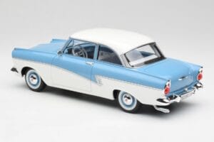 Ford Taunus 17M P2 Light Blue & White BoS Models 1:18 BOS019 Diecast - image 5 of 6
