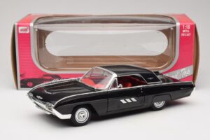 Ford Thunderbird Black Anson 1:18 30344 Diecast - image 8 of 8