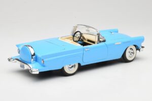 Ford Thunderbird Convertible Blue Road Signature 1:18 92358 Diecast - image 3 of 8