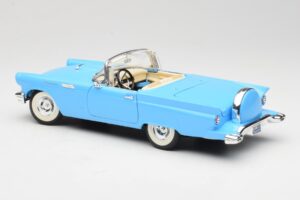 Ford Thunderbird Convertible Blue Road Signature 1:18 92358 Diecast - image 7 of 8